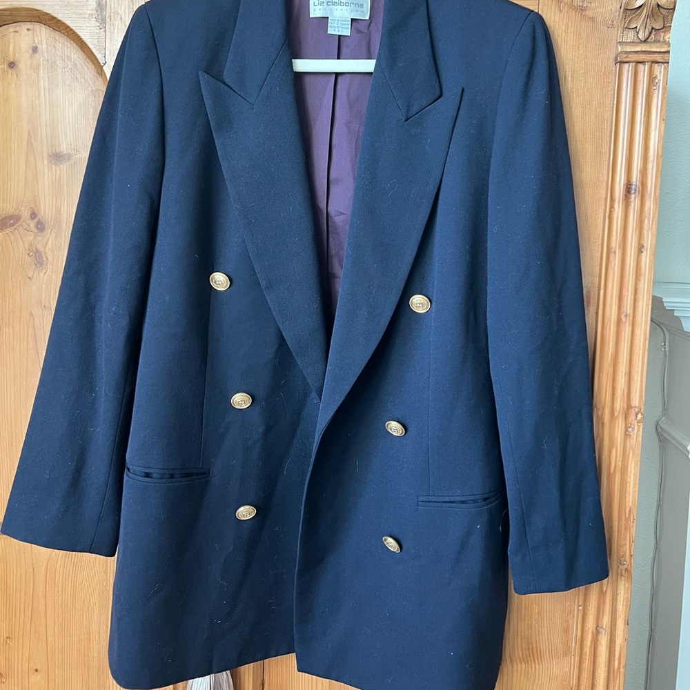 Vintage Liz Claiborne Collection Wool Blazer